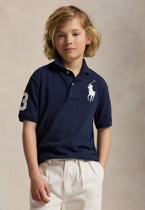 Polo Ralph Lauren BIG PONY COTTON MESH POLO SHIRT 7-14Y - Polo - refined navy