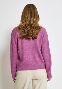 Desires GEA O-NECK - Strickpullover - bodacious pink