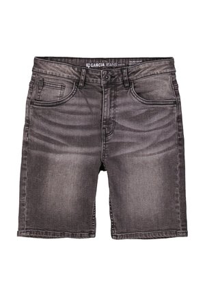 DALINO 396 RELAXED  S - Jeans Shorts - dark used