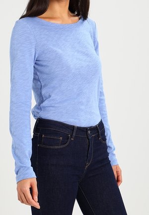 Langærmet T-shirt - blue