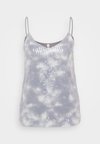 ONLGOLDA SEQUINS - Topper - ultimate grey