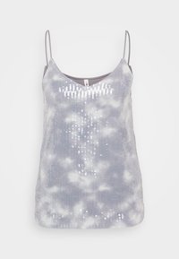 ONLGOLDA SEQUINS - Tops - ultimate grey
