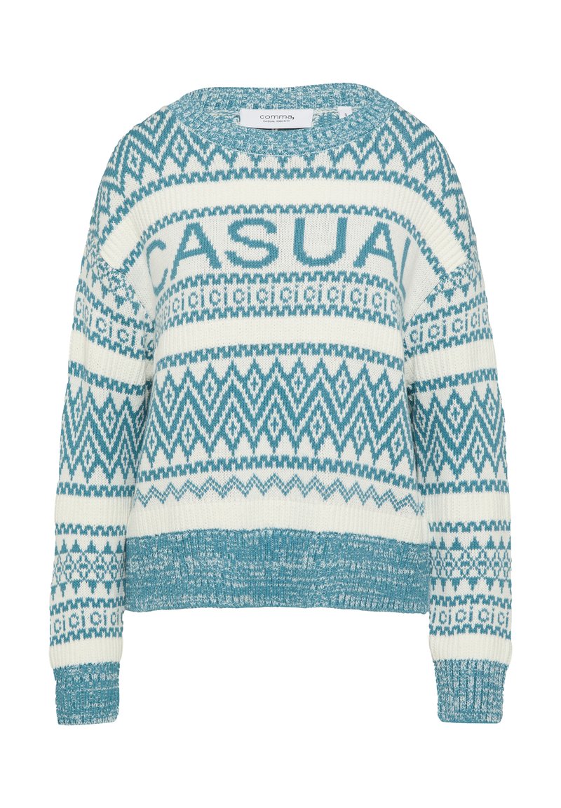 comma casual identity Trui lichtblauw comma casual identity Trui lichtblauw
