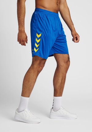 CORE  - Short de sport - true blue blazing yellow