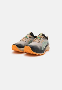ASICS GEL-TRABUCO 12 - Chaussures de running - feather grey/dark mint