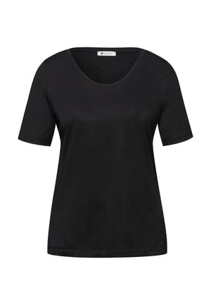 Street One T-shirts basic - schwarz