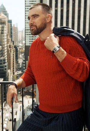 Tommy Hilfiger, Striktrøje - medium red