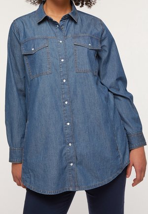 Overhemdblouse - blue denim