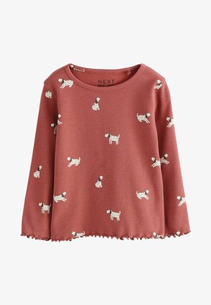 REGULAR FIT - LONG SLEEVE - Ilgarankovis viršutinės dalies drabužis - red dog