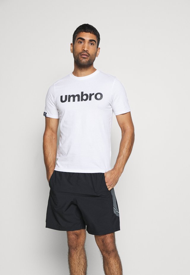 LINEAR LOGO GRAPHIC TEE - Camiseta estampada - brilliant white