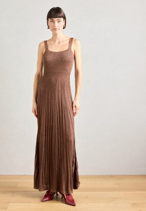 Robe pull - havane melange