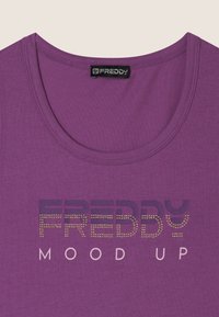 Freddy REGULAR FIT CON DETTAGLI DORATI - Top - cattleya orchid