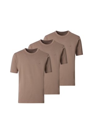 3ER PACK - T-shirt basic - beige