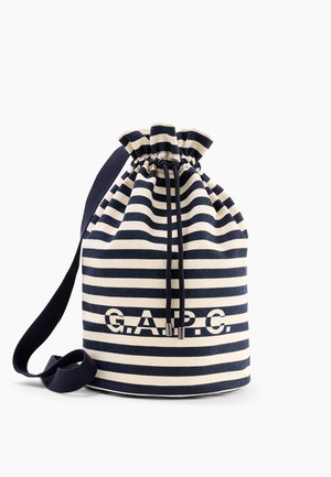 GAP, GAP X A.P.C. LOGO BUCKET BAG - Bandolera - white