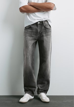 PULL&BEAR, STRAIGHT-LEG - JEANS - Jean droit - dark grey