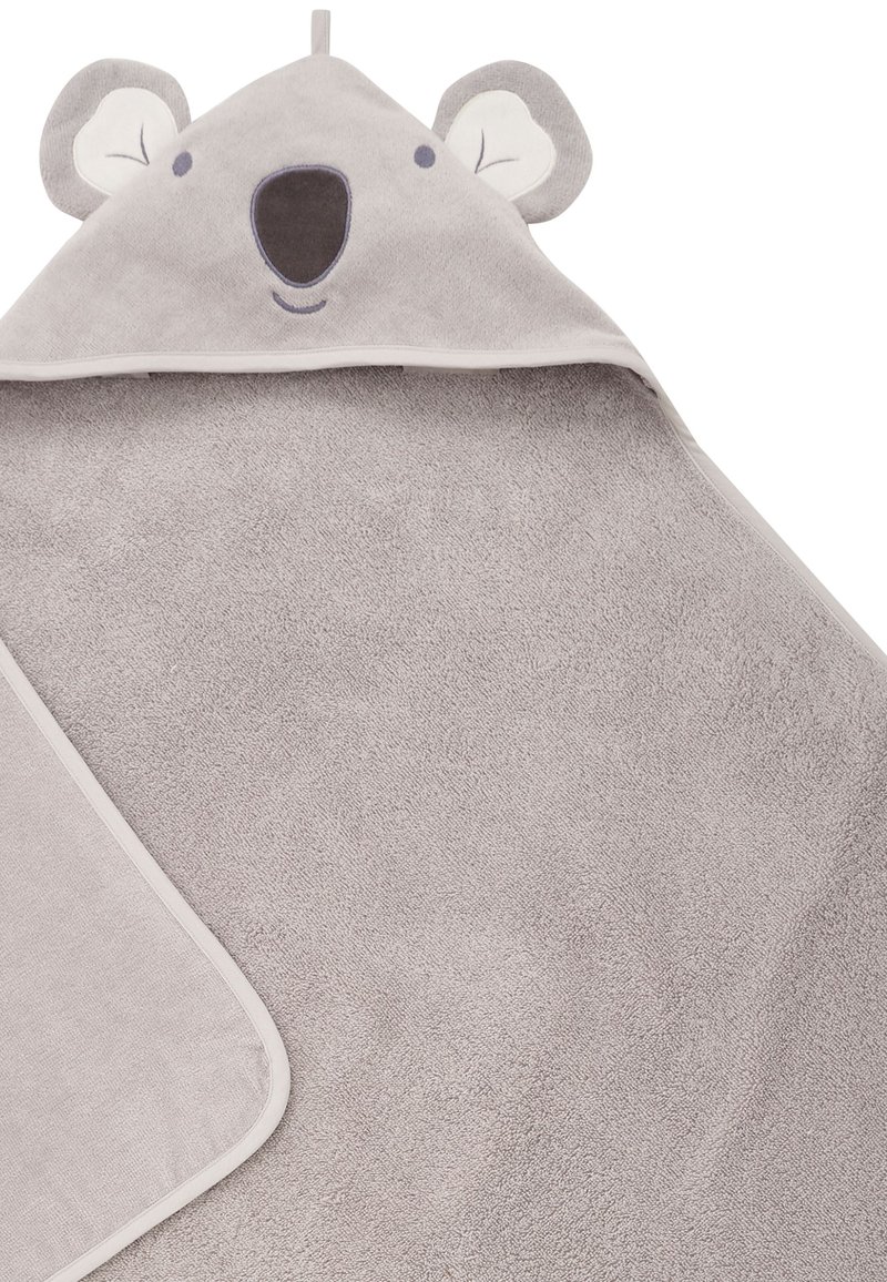 JoJo Maman Bébé HOODED FOX STANDARD Bath towel koala/grey