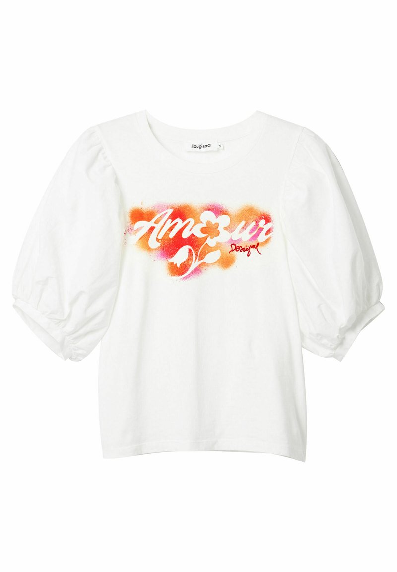 Desigual T-shirt print wit