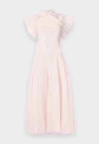 SCALLOP HALTER NECK GOWN - Galajurk - seashell