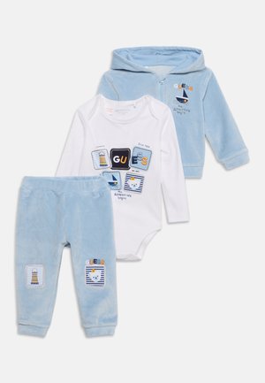 Guess, BABY  SET HOODED ACTIVE ZIP SET - Блуза с дълги ръкави - arctic sky