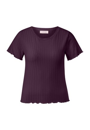 Rich & Royal, RICH & ROYAL T-SHIRT - Základné tričko - mulberry