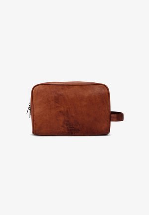 HOLZRICHTER Berlin Wash bag - cognac