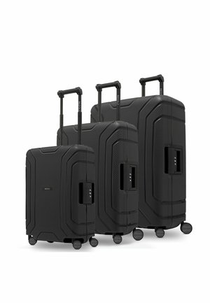 SET 3-TLG MIT DREIPUNKT-VERSCHLUSS - Trolley - deep black