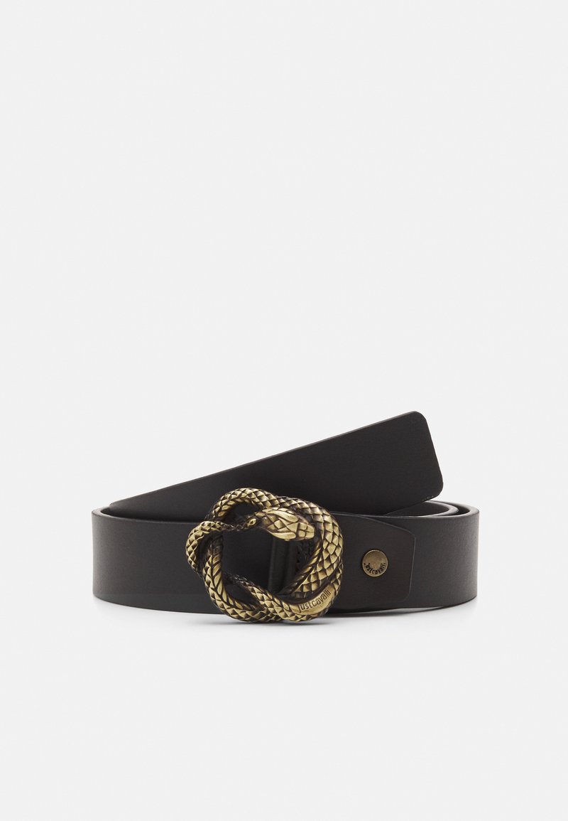 Just Cavalli CINTURA JUST CAVALLI SNAKE  BELT UNISEX - Opasok - testa moro