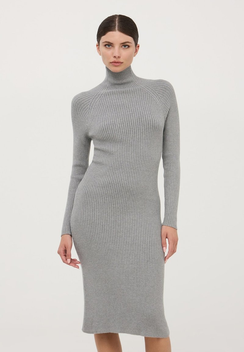 Terranova MIDI IN A DOLCEVITA - Tubino - grigio medio melange