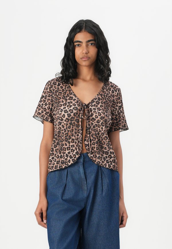 PCAMBER V NECK TIE - Bluse