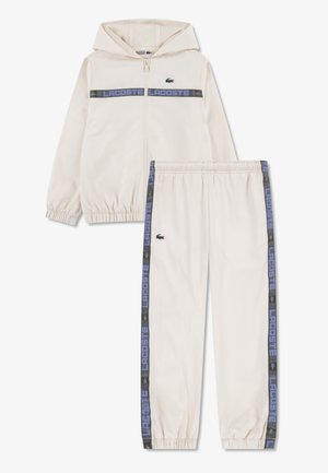 Lacoste GRID TAPED HOODED SET - Survêtement - laponie