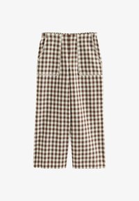 Ausgewählt, chocolate brown gingham