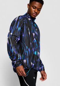 ASICS ROAD LITE SHOW JACKET - Veste coupe-vent - blue expanse