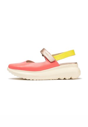 ZAIRE SLINGBACK - Escarpins à plateforme - coral cyber