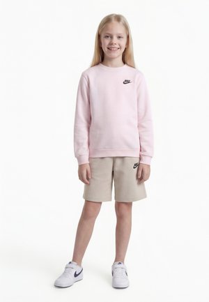 Nike Sportswear UNISEX - Šorti - cream/black