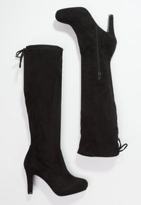 Anna Field Botas de tacón - black