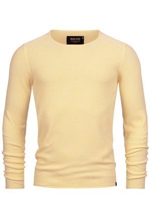 INDICODE JEANS, LOAKIM - Strickpullover - pale banana