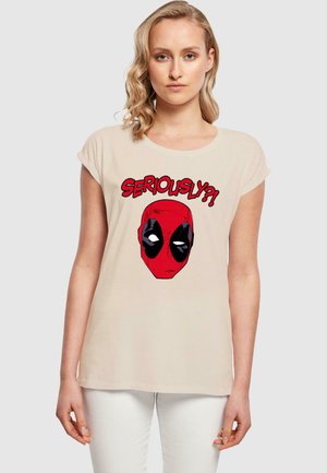ABSOLUTE CULT DEADPOOL  SERIOUSLY  - T-shirts med print - whitesand