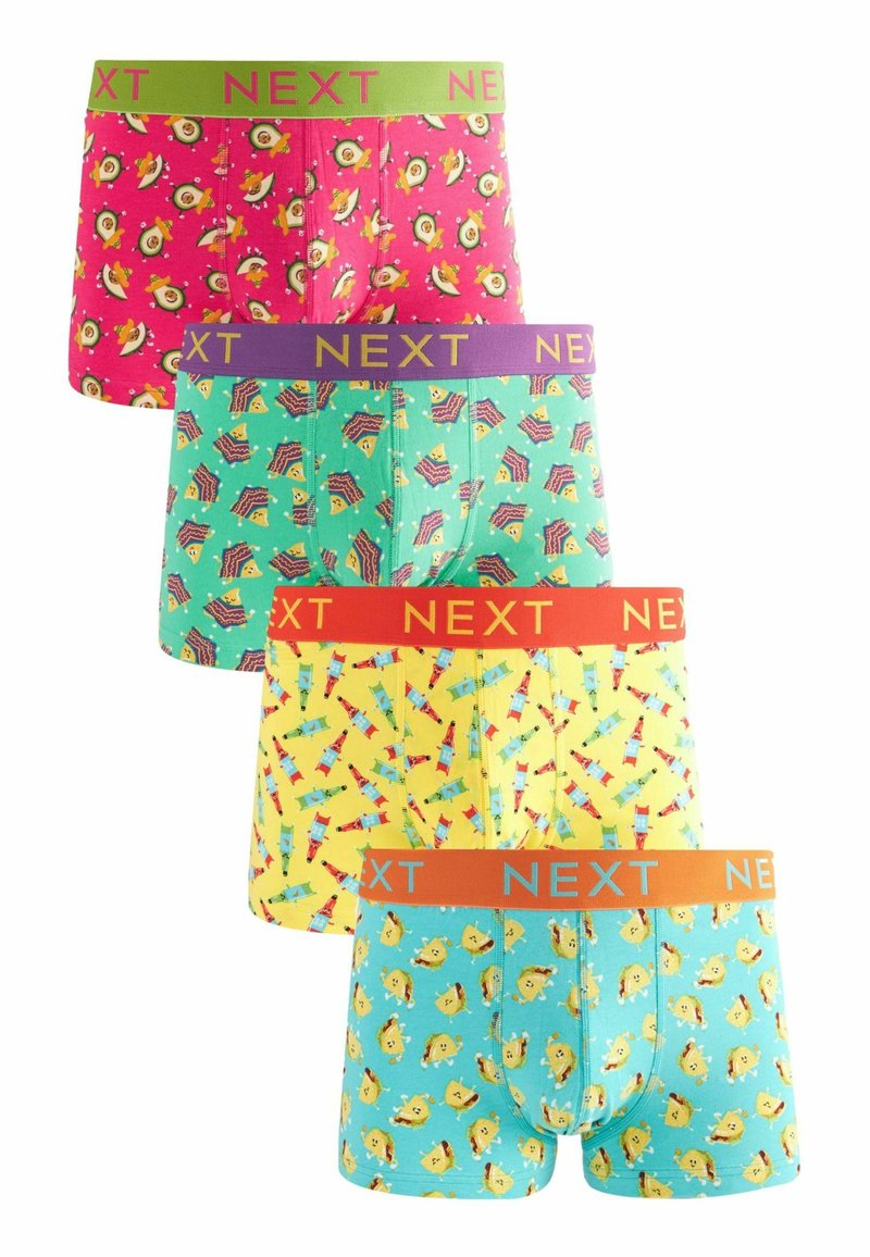 Next PATTERN FOUR PACK - Bokserit - brights mexican food pattern