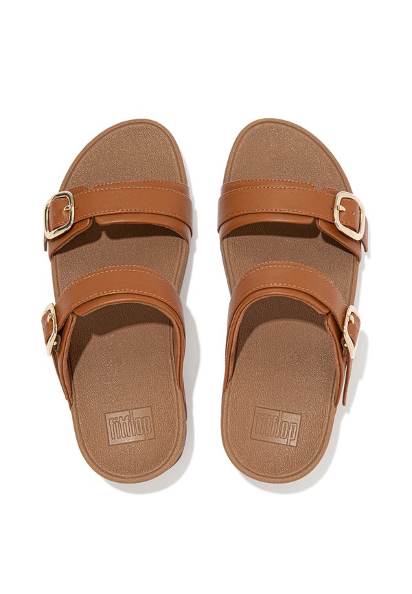 LULU ADJUSTABLE SLIDE - Mules - light tan3