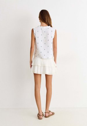 Brownie, BLUSA DOBLETELA BORDADOS - Blouse - blanco