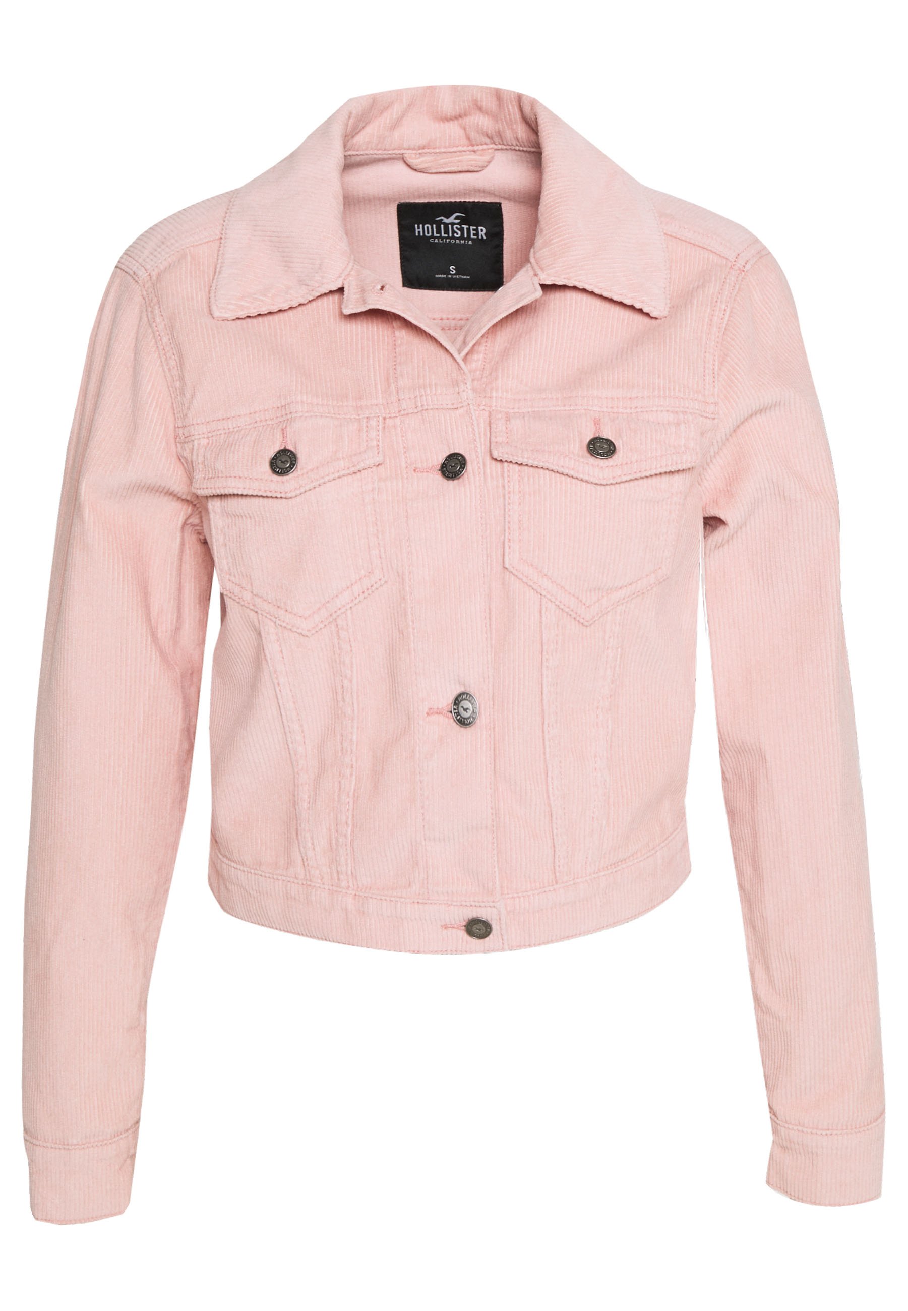 Hollister Co. DRAPEY Lett jakke dusty rose Zalando.no Hollister Co. JACKET Lett jakke cream Zalando.no