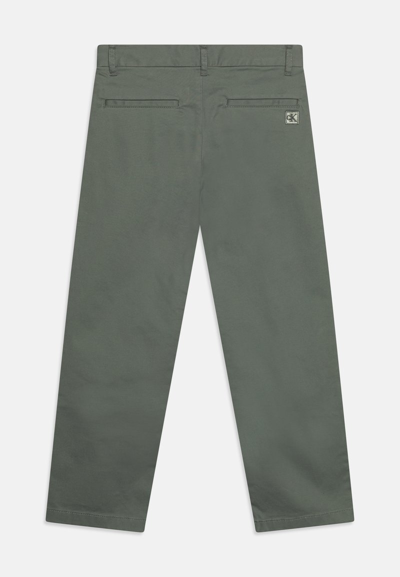 Calvin Klein Jeans CEREMONY STRAIGHT LEG Chinos meteor green