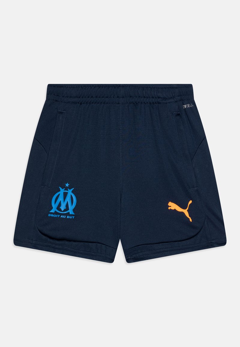 Puma OLYMPIQUE MARSEILLE JR UNISEX - Equipación de clubes - club navy/fluro orange