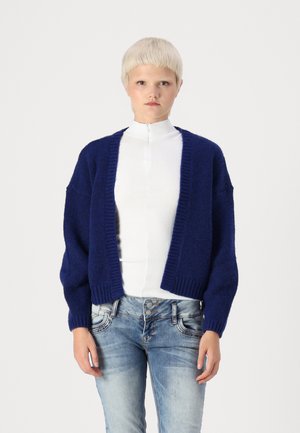 Pieces PCRIMMA OPEN CARIDGAN - Cardigan - bellwether blue