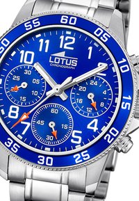 Lotus Montre à aiguilles - silberfarben