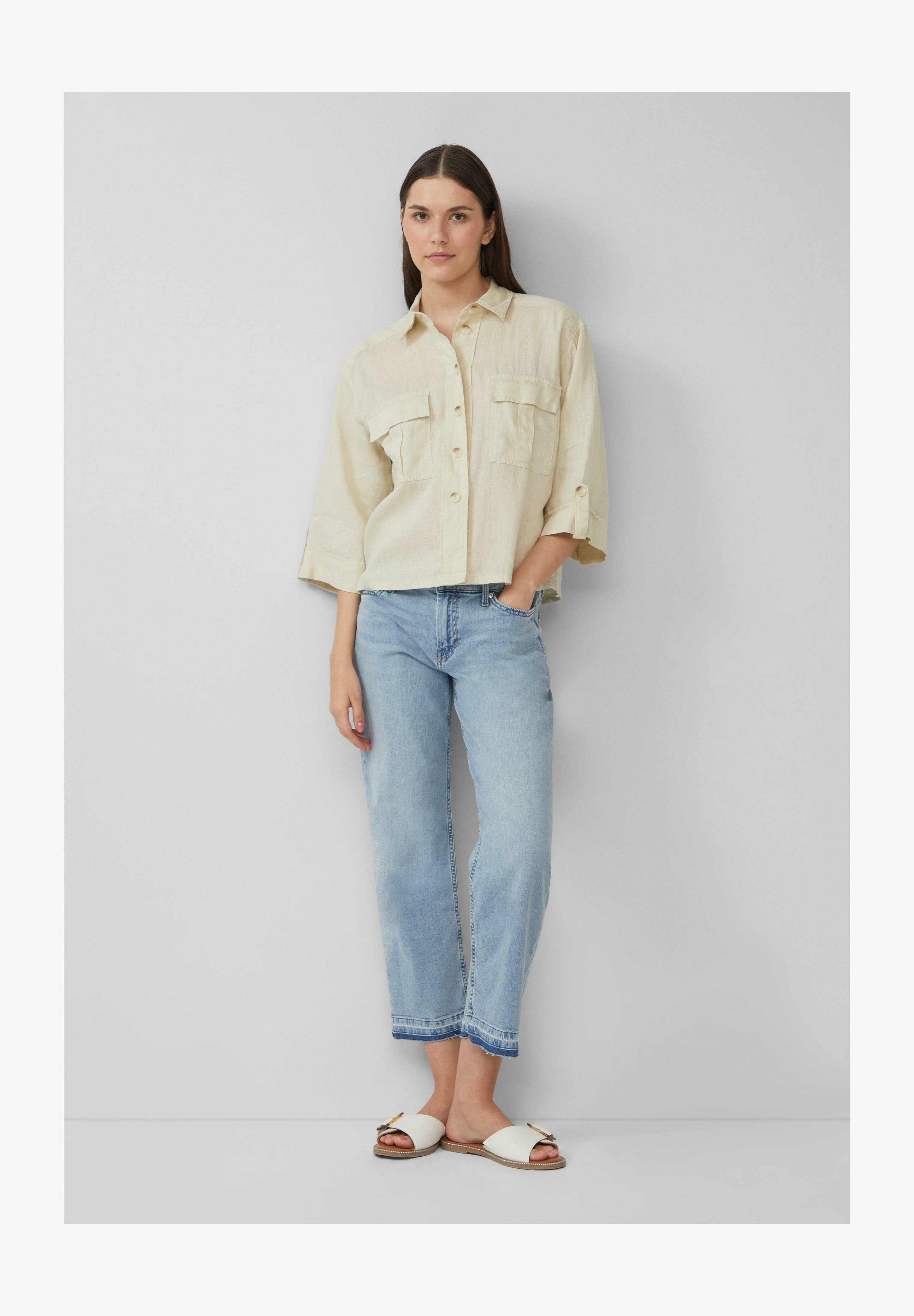 S.Oliver Camicia Donna A Maniche 3/4, Modello Classico, Vestibilità Comoda, Per Un Look Elegante E Casual, Varie Taglie