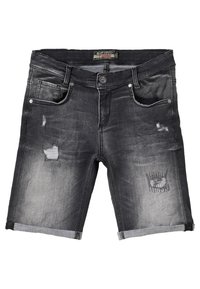 Blue Effect BOYS - Shorts vaqueros - black medium