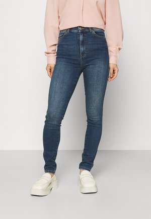 MOXY - Calças de ganga de corte skinny - hurricane dark blue