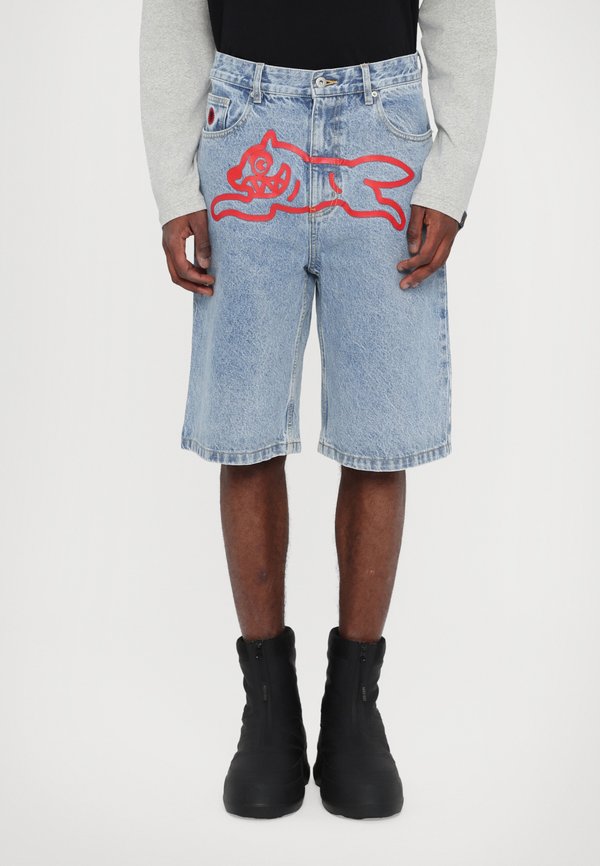 RUNNING DOG  - Denim shorts