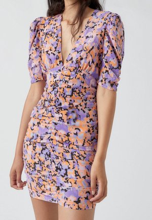 PULL&BEAR Etuikleid - mottled purple